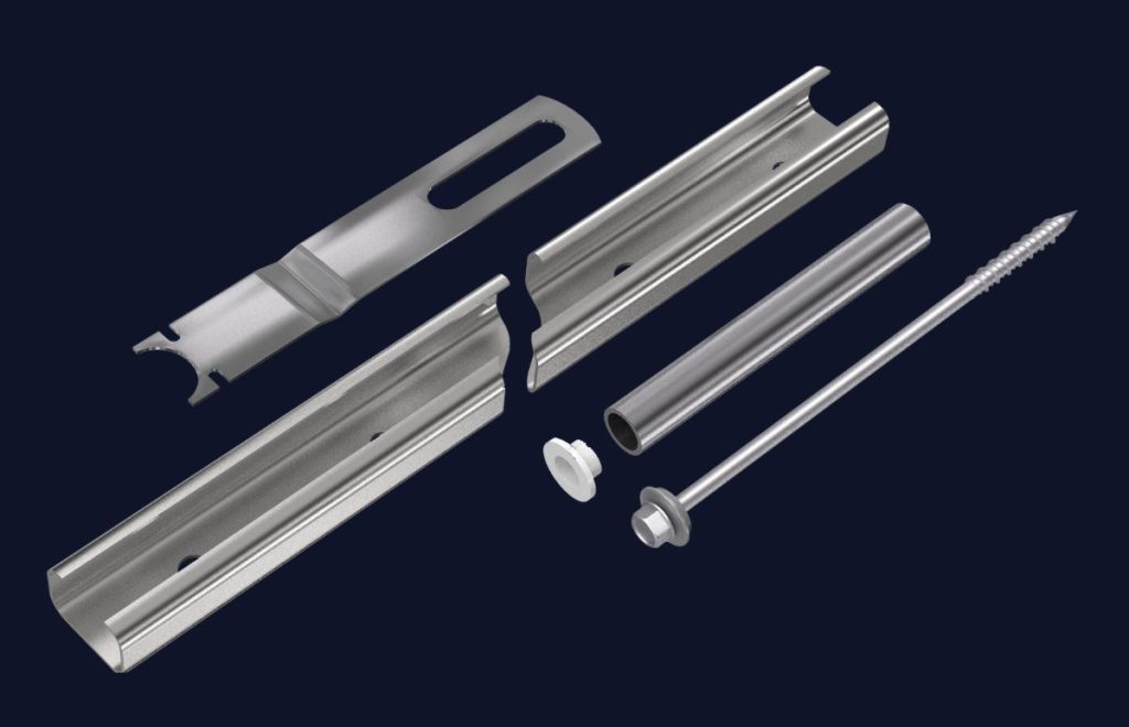 brick tie channel systems