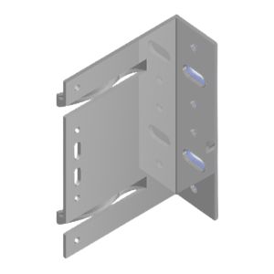 Aluminium Helping Hand Double Bracket 70mm