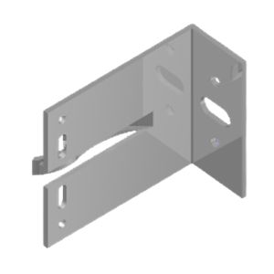 Aluminium Helping Hand Single Bracket 40mm